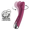 Vibrator Satisfyer Spinning G Roșu Thumb 1