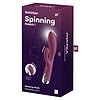 Vibrator Satisfyer Spinning Rabbit 1 Roșu Thumb 6