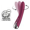 Vibrator Satisfyer Spinning Vibe 1 Roșu Thumb 1