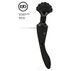 Vibrator Shiatsu Bendable Massager Wand Negru Thumb 4