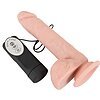 Vibrator Thrusting Vibe Natural Thumb 5