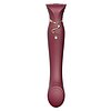 Vibrator Zalo Queen Set Punctul G Visiniu Thumb 2