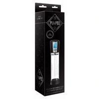 Premium Rechargeable Automatic LCD Pump - Transparent