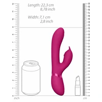 Aimi Pulse Wave and Vibrating Punctul G Rabbit Roz
