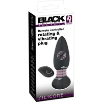 Anal Plug Black Velvets RC Rotating Negru