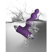 Anal Plug cu Vibrații Bubbles Rocks-Off Mov