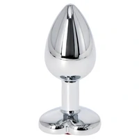 Anal Plug Heart Jewel Plug Small Roșu
