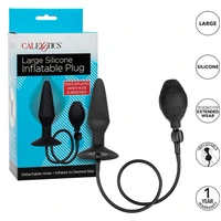 Anal Plug Large Silicone Inflatable Negru
