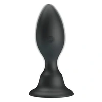Anal Plug Mr. Play Vibrating Negru