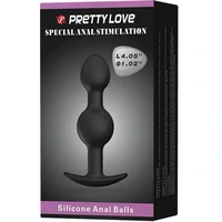 Anal Plug Pretty Love Heavy Negru