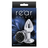 Anal Plug Rear Assets Rose Negru