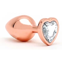 Anal Plug Rimba Toys Pisa Heart Auriu