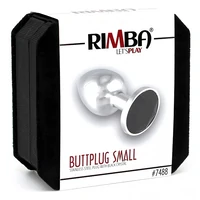 Anal Plug With Crystal Rimba Argintiu