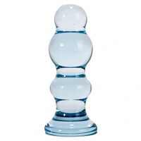 Anal Plug X-MEN 3 Beads Albastru