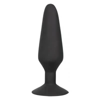 Anal Plug XL Silicone Inflatable 16cm Negru