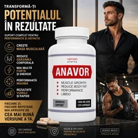 Anavor Creștere Masă Musculară 120 Capsules
