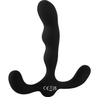 ANOS 3 Motoare – Plug Prostată Vibrator Anal Reîncărcabil Negru