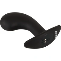 ANOS Big Head — Plug Prostatic cu Cap Mare, 10 Moduri Negru