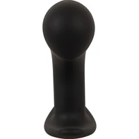 ANOS Big Head — Plug Prostatic cu Cap Mare, 10 Moduri Negru