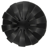 ANOS Super Soft Plug Anal 7 cm — Ventuză, Fixare Hands-free Negru