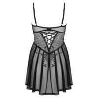 Babydoll Obsessive Chemeris Negru M-L