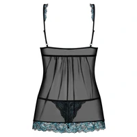 Babydoll Obsessive Chemise Negru S-M