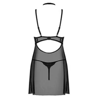 Babydoll Obsessive Elizenes Negru L-XL
