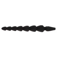 Bile Anale ToyJoy Heart Beads Negru