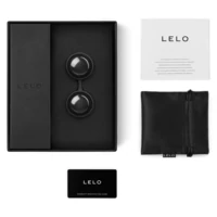 Bile Vaginale Lelo Luna Beads Noir Negru