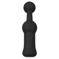 Black Velvets Prostate Vibrator — 10 Funcții, Reîncărcabil Negru