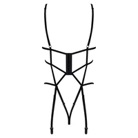 Body Decupat Obsessive Badossa Negru S-M