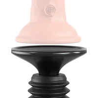 Body Dock Thruster Fetish Fantasy 7 viteze reîncărcabil Negru