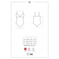 Body Obsessive 810-TED Negru S-M