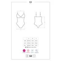 Body Obsessive 838-TED Negru S-M