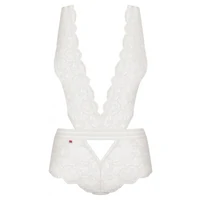 Body Obsessive 853-TED Alb L-XL