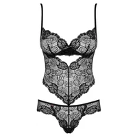 Body Obsessive Alluria Negru L-XL