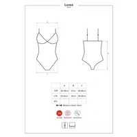Body Obsessive Luvae Negru L-XL