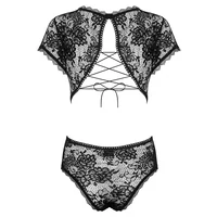 Body Obsessive Peonesia Negru S-M