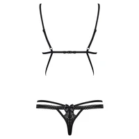 Body Obsessive Wonderia Negru S-M