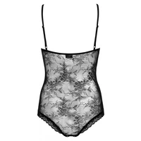 Bodysuit Cu Model Obsessive Slevika Negru 2XL