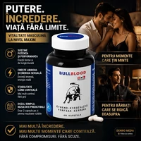 BullBlood, 60 Capsule Pentru Vitalitate Masculină