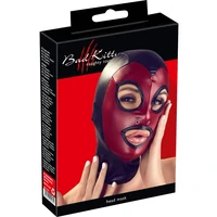 Cagulă Bad Kitty Head Mask Vișiniu Negru