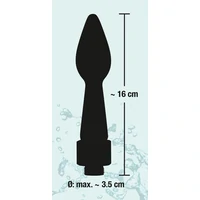 Cap Irigator Duș Anal Rear Splash Negru