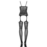 Catsuit Obsessive G310 Negru S-L