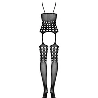 Catsuit Obsessive G310 Negru S-L