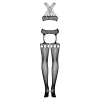 Catsuit Obsessive G313 Negru S-L