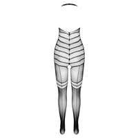 Catsuit Passion BS100 Negru S-L