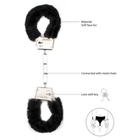 Cătușe Furry Fun Negru