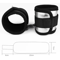 Cătușe Lovetoy Struggle My Handcuff — Neopren Negru