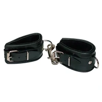 Cătușe Mâini Leather Cuffs Negru
